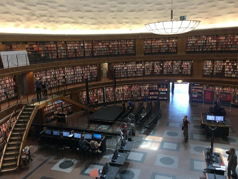 瑞典Stadsbibliotek1