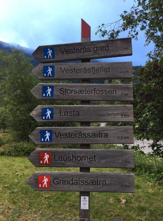 Geirangerfjord hiking