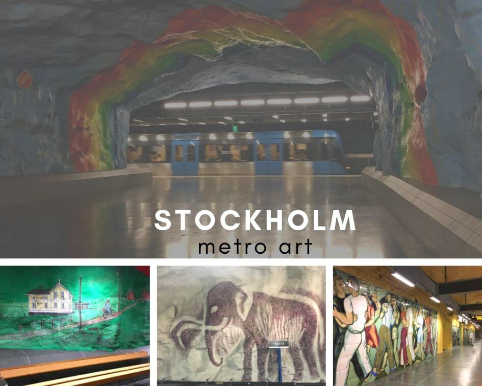 stockholm metro art