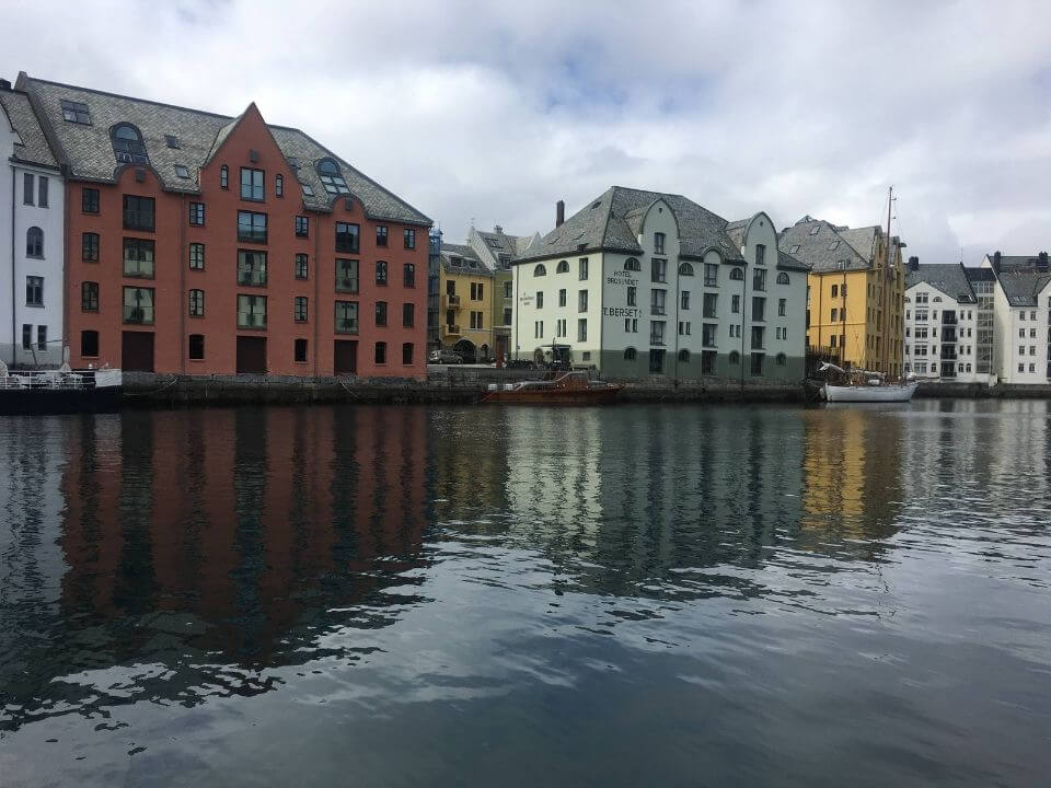 挪威Alesund港口3