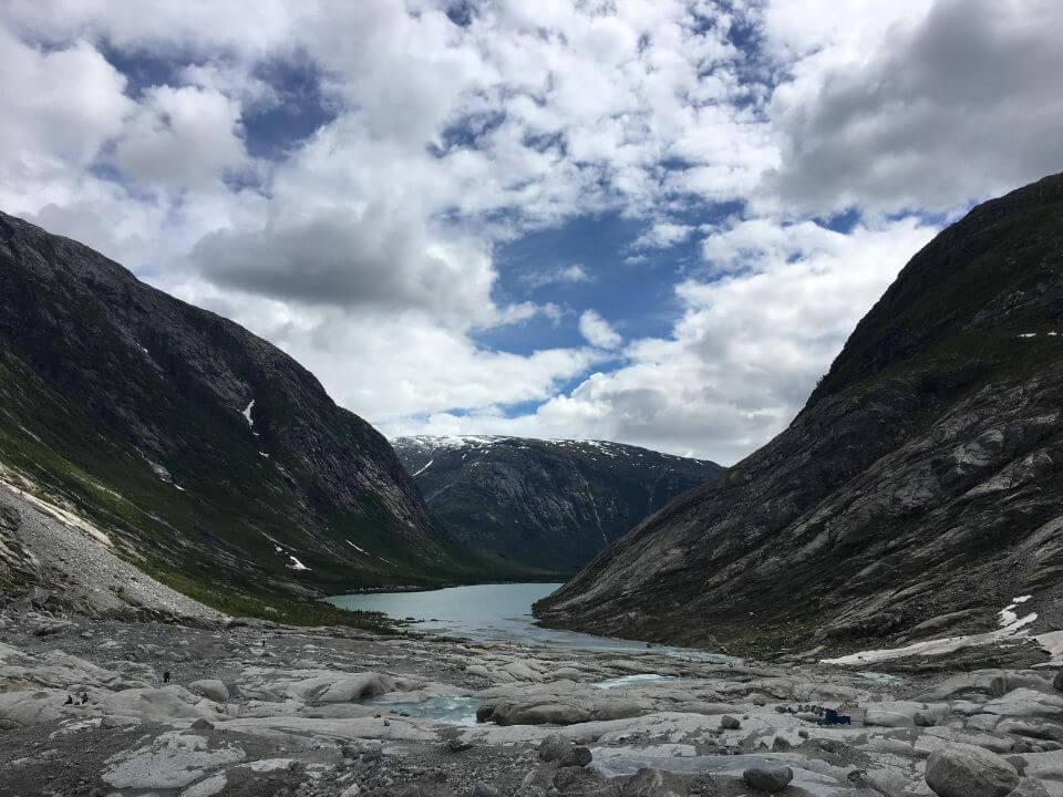 挪威Nigardsbreen冰河健行7