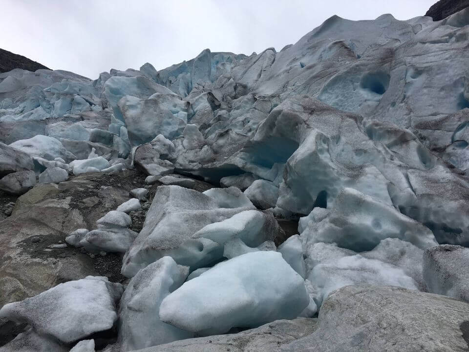 挪威Nigardsbreen冰河健行9