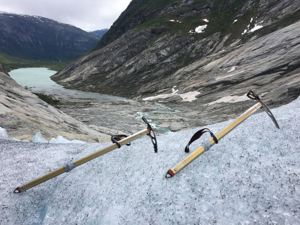 挪威Nigardsbreen冰河健行工具