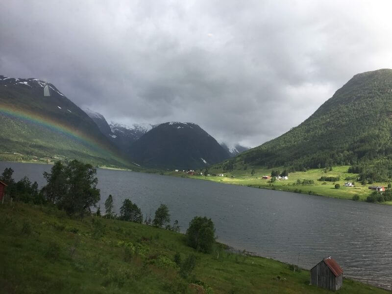 挪威Sogndal-Olden彩虹景觀1