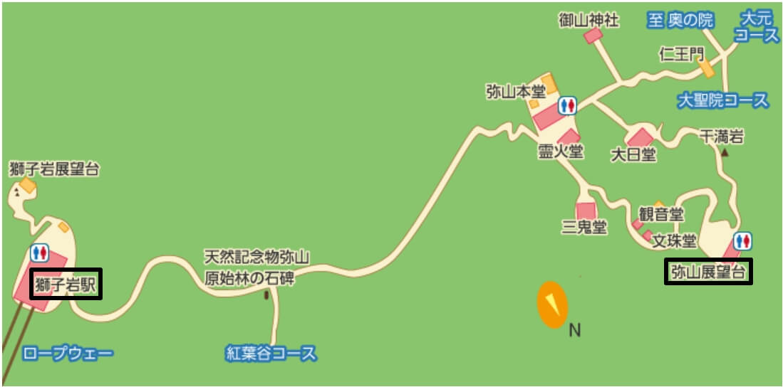 獅子岩-彌山展望台