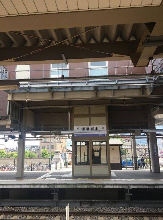 JR嵯峨嵐山站