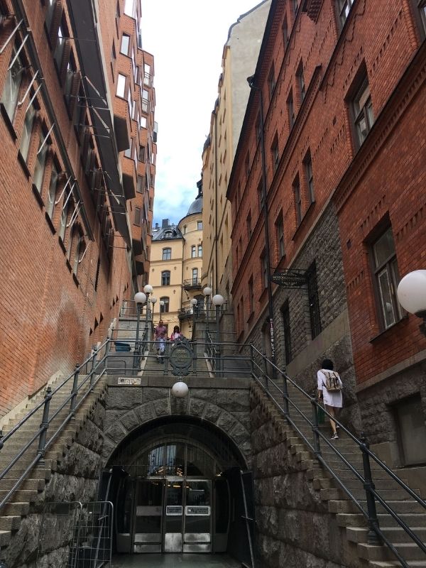 瑞典斜坡階梯